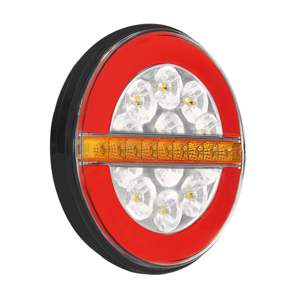 Feu de recul gauche Dynamic O-Led 12/24V pour remorque et utilitaire