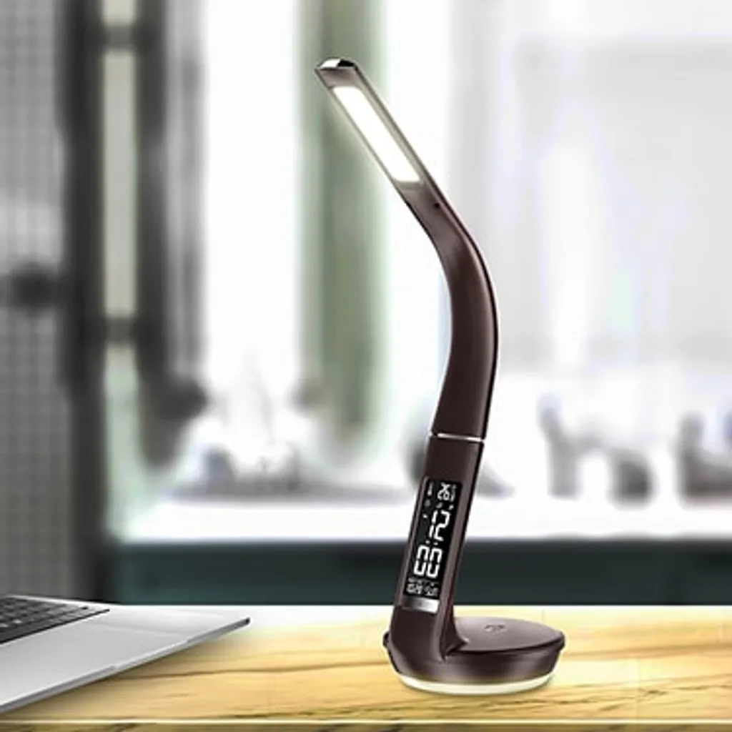 Éclairage de bureau Eaxus marron idéal pour le télétravail efficace - 8