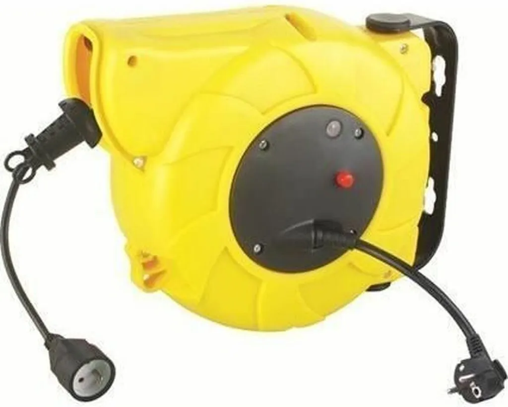 Câble de Rallonge GAO H05VV-F Jaune 20m - Extension Électrique Fiable