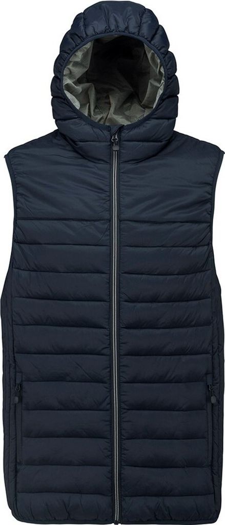 Proact Herren Kapuzen-Stepp-Bodywarmer PC4041 (L) (Marineblau)
