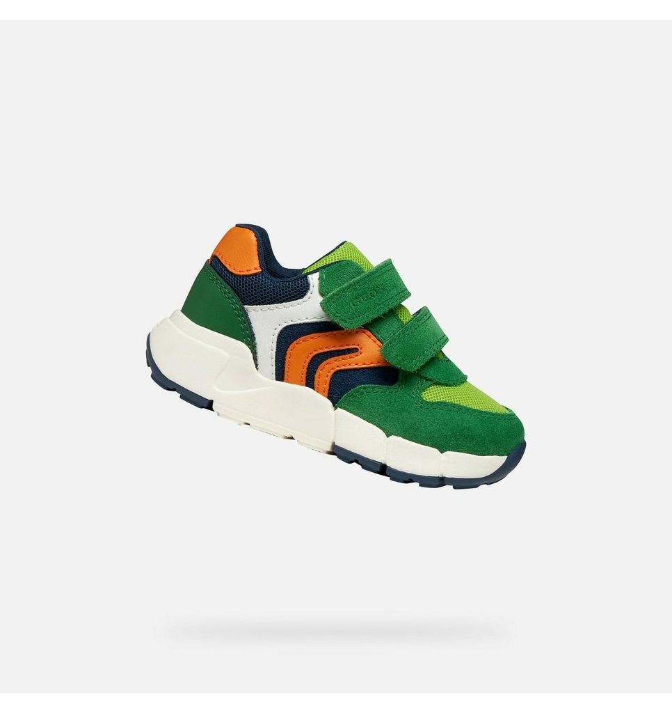 Geox Grüne Flexyper Mini Jungen-Sneaker 27
