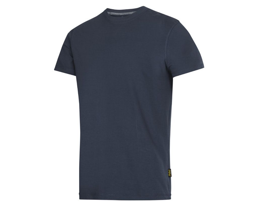 Snickers Klassisches Baumwoll T-Shirt Navy-XS