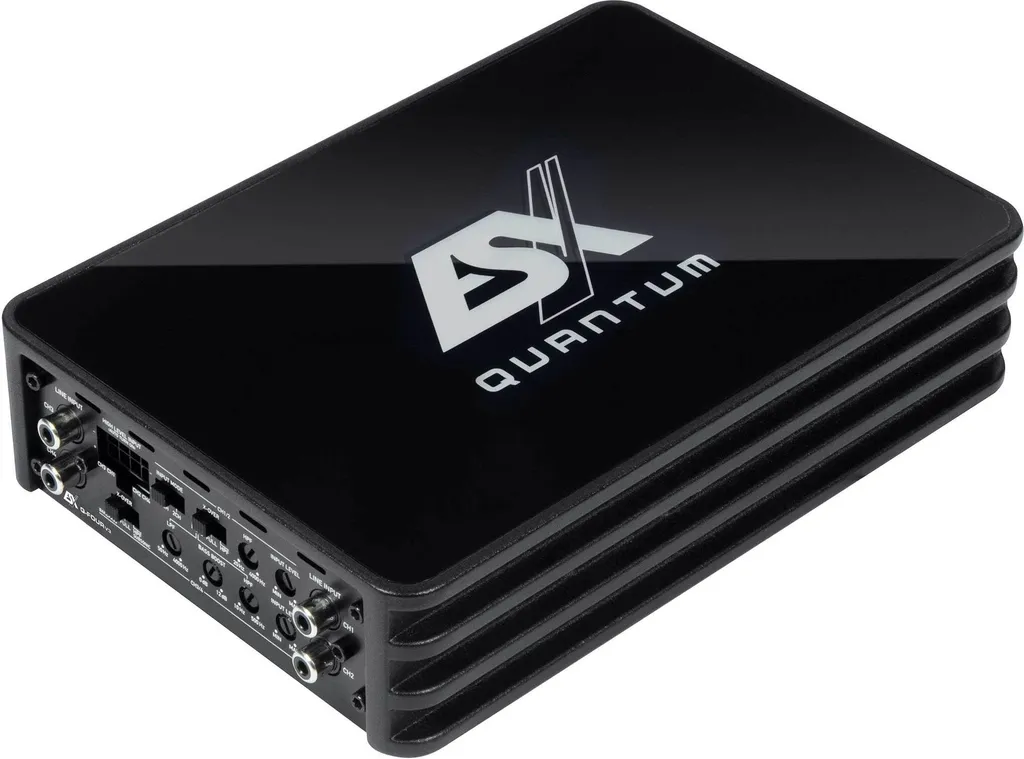ESX QUANTUM Q-FOUR v3 Amplificateur Classe D Compact avec Filtres Pro
