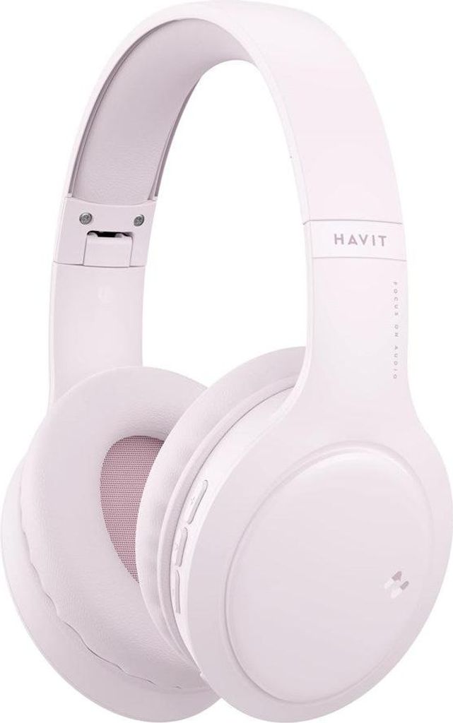 Havit H633BT Kabellose On-Ear-Kopfhörer, Pink Produktbild 