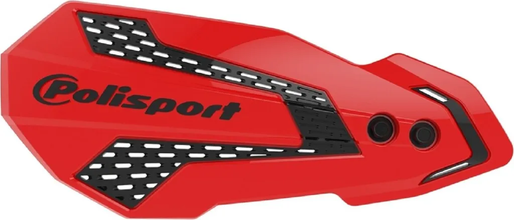 Protège-mains Ventilés Polisport MX Flow Honda CRF450R Noir et Rouge