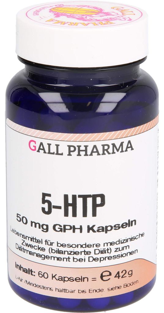 GALL PHARMA 5-HTP 50 mg GPH Kapseln, 60 St. Kapseln Produktbild 