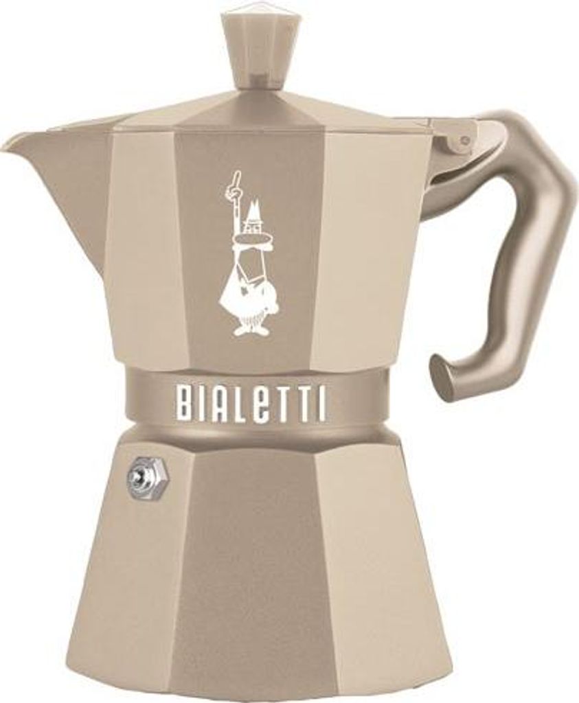 Cafetière italienne 3 tasses sable - Bialetti - 0009077 - Image du produit 