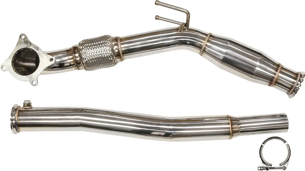 Downpipe Audi A3 8P et VW Golf 5 2.0 TFSI - Échappement Inox FWD CAT