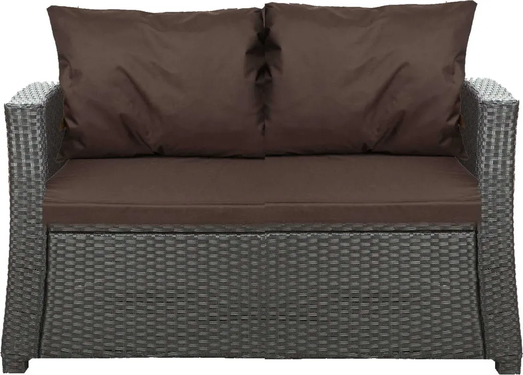 Cuscino per panca da interni ed esterni, impermeabile, 110/120/150/180 cm, per mobili da giardino, 2/3/4 posti, per panca da cucina, sala da pranzo, dondolo (marrone, 170 x 25 x 5 cm