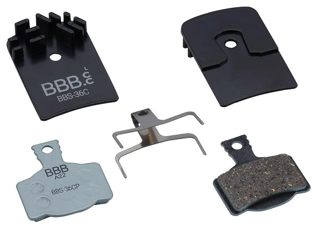 Plaquettes frein VTT Magura MT2 MT4 MT6 MT8 BBB Discstop Coolfin Argent