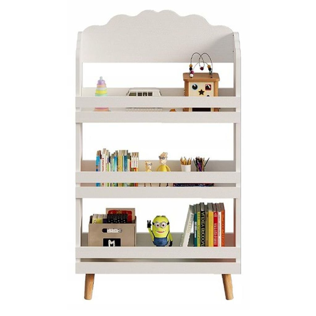 Étagère en forme de nuage à 3 étagères pour jouets et Image du produit 