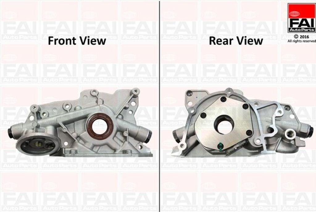 FAI AutoParts OP165 Ölpumpe Motorölpumpe für OPEL Astra F CC (T92) Calibra A (C89) Kadett E CC (T85) Astra F Caravan (T92) Vectra A Limousine (J89)
