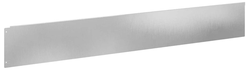 vidaXL Raseneinfassung 10 pcs 100 x 15 cm Stahl Silber