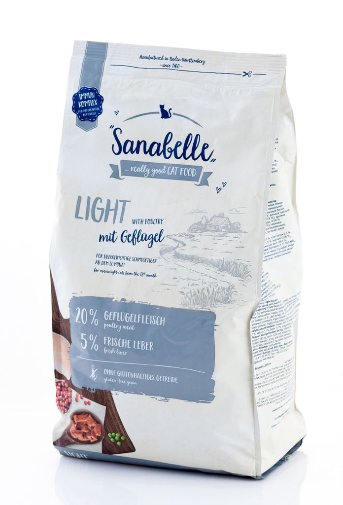 Sanabelle Light - 10 kg Katzen-Trockenfutter