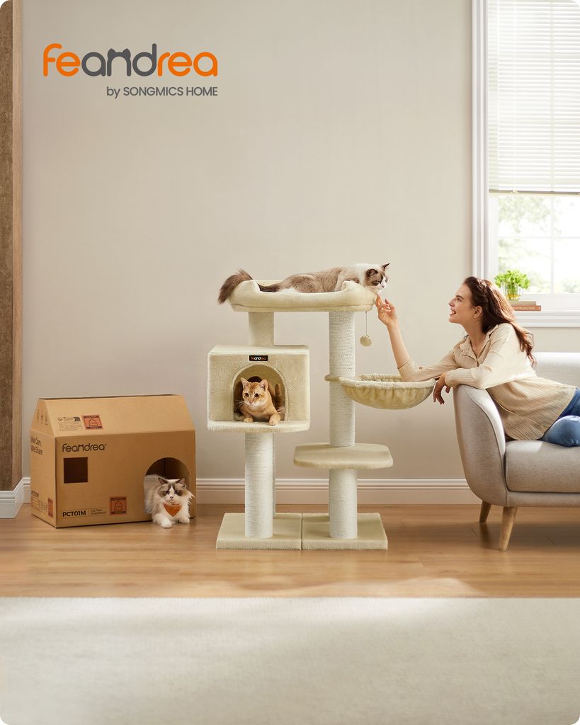 Kočičí škrabadlo strom Tumi, Béžová Obrázek produktu 2