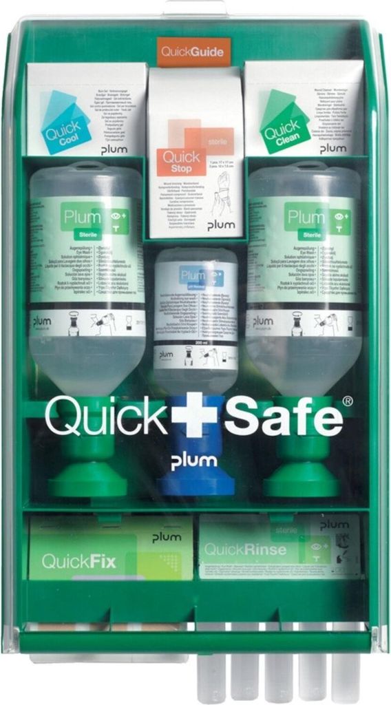 QuickSafe Box Complete befüllt PLUM Produktbild 