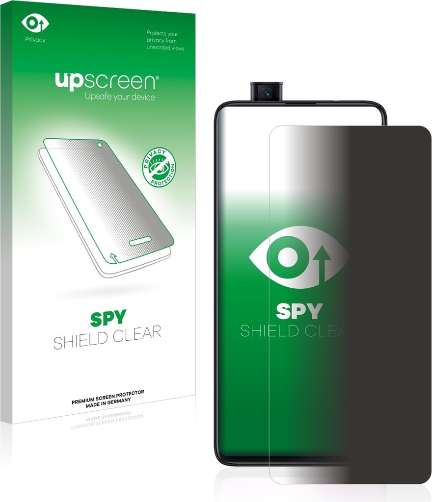 Für Xiaomi Mi 9T Sichtschutzfolie Schutzfolie upscreen Anti-Spy Privacy Sichtschutz Blickschutz Display Schutz Folie Blaulichtfilter