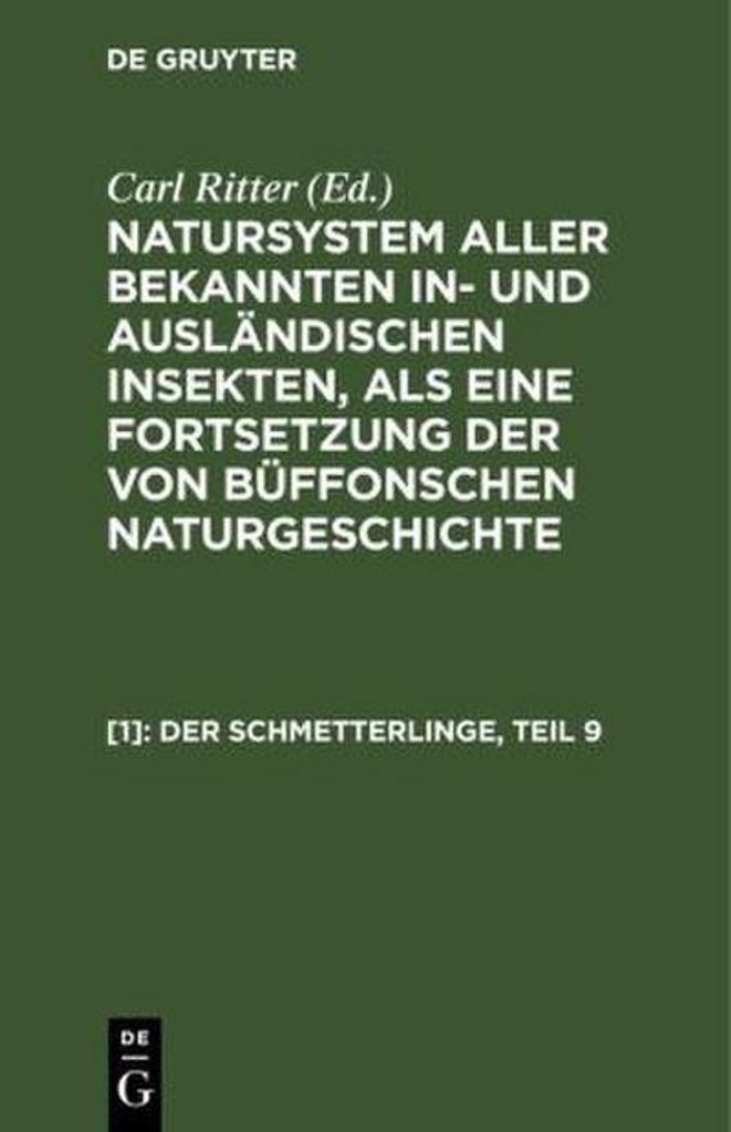 Der Schmetterlinge, Teil 9