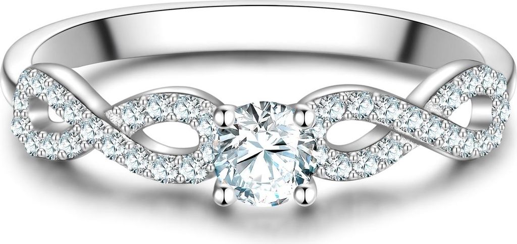 Trilani Infinity Ring Sterling Silber Zirkonia 50030177 50