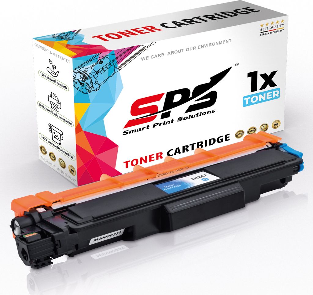 1x Toner TN-247C Cyan kompatibel für Brother DCP-L3550CDW