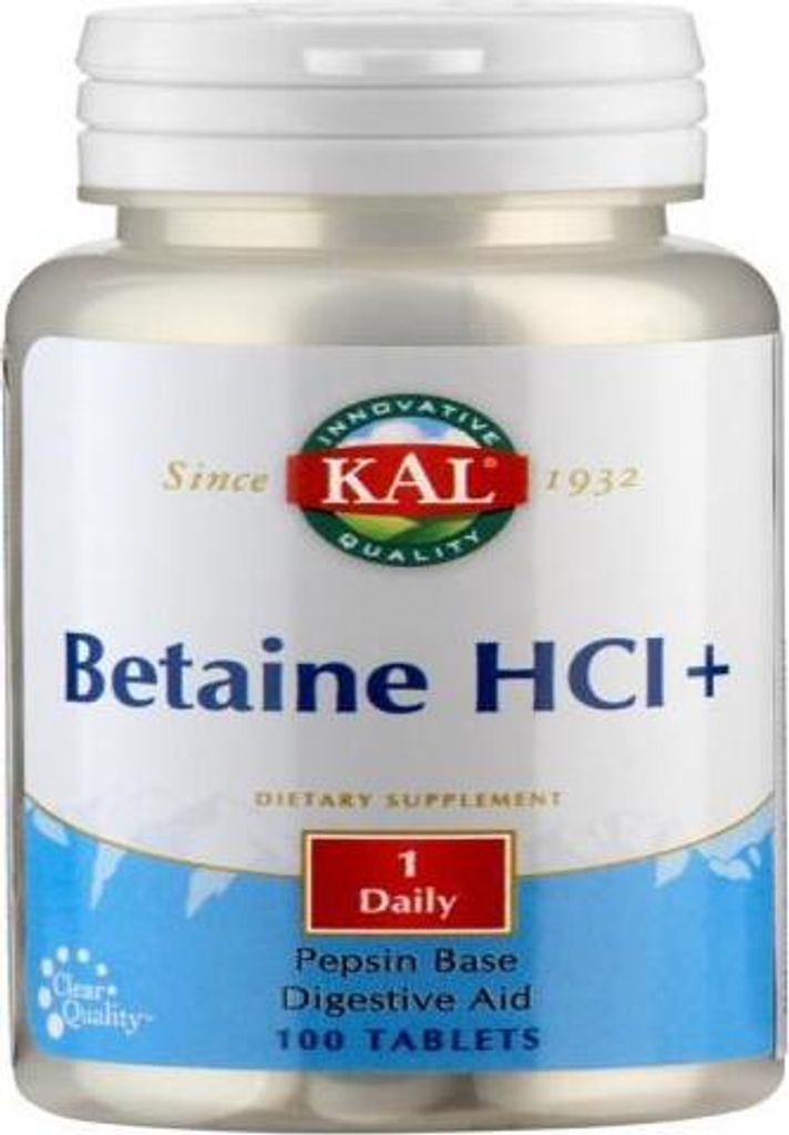 KAL Betain HCL Complex Tabletten, 100 St. Tabletten