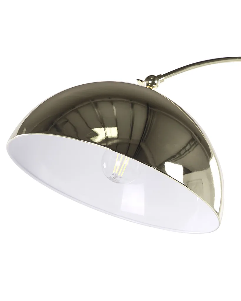 Lampadaire arche doré 188 cm - Solution éclairage salon sans perçage