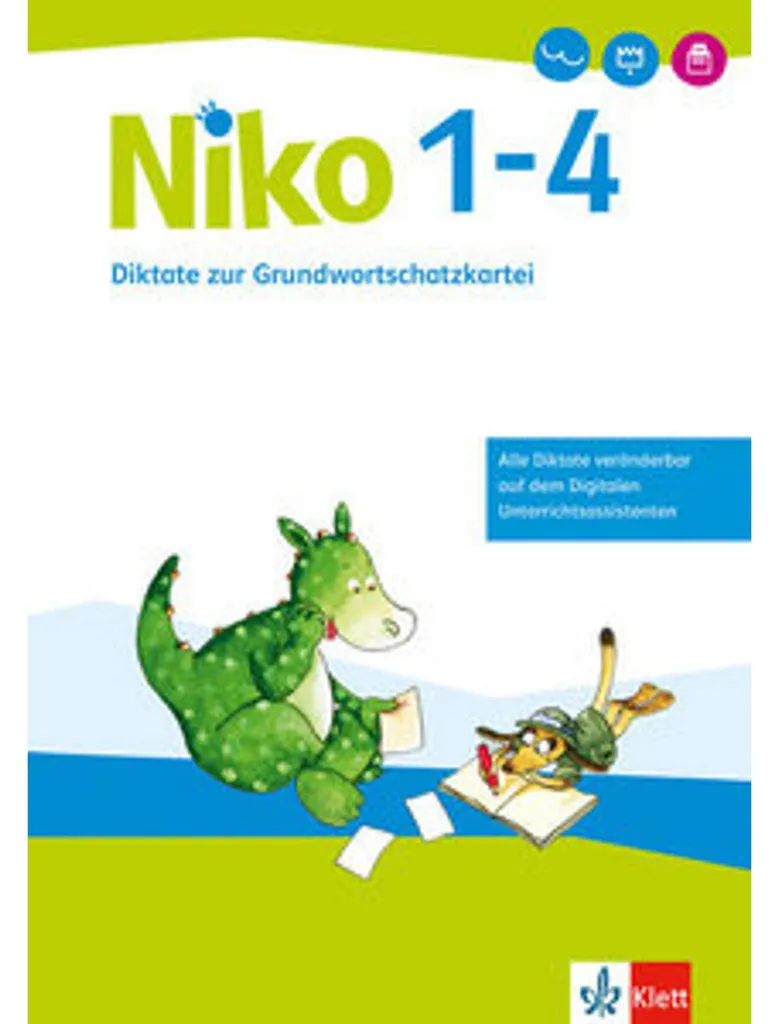 Niko Sprachbuch 1-4 : Diktate zur Grundwortschatzkartei Klasse 1