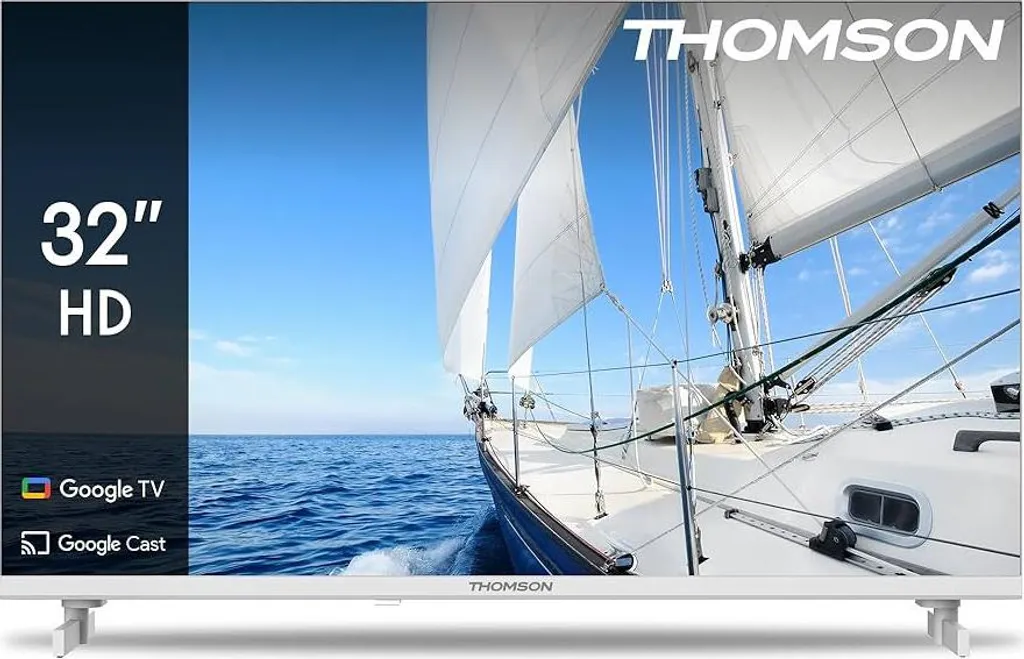 TV LED Thomson 32HG2S15W HD : L'écran Compact Blanc pour Petits Espaces - 2