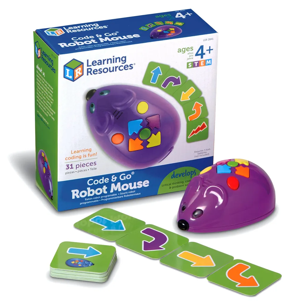 Jeu STEM Jack la souris robot programmable pour apprendre le codage