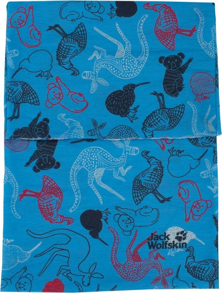 Jack Wolfskin PRINT HEADGEAR KIDS sky blue allover sky blue allover