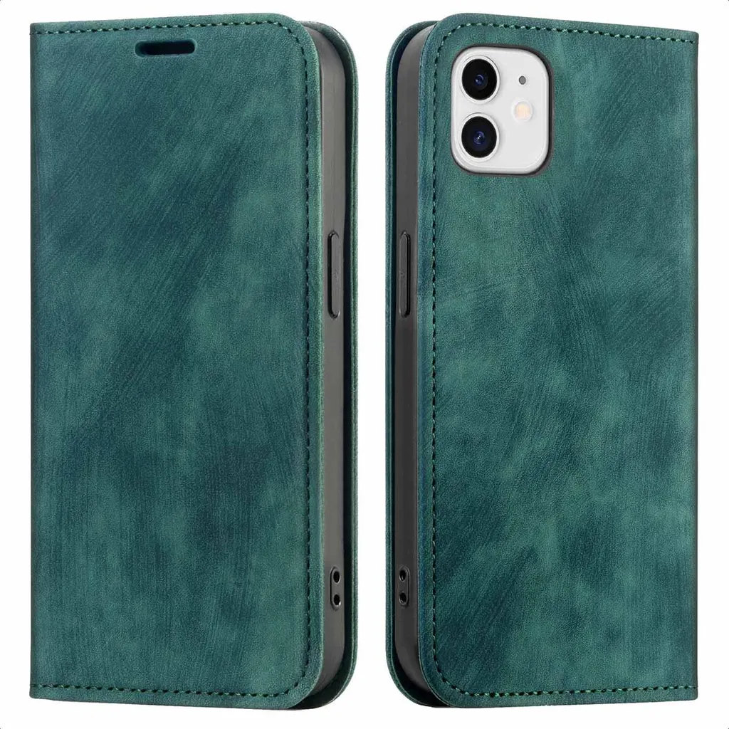 Custodia iPhone 11 imoshion Slim Verde - Cover a Libro Professionale
