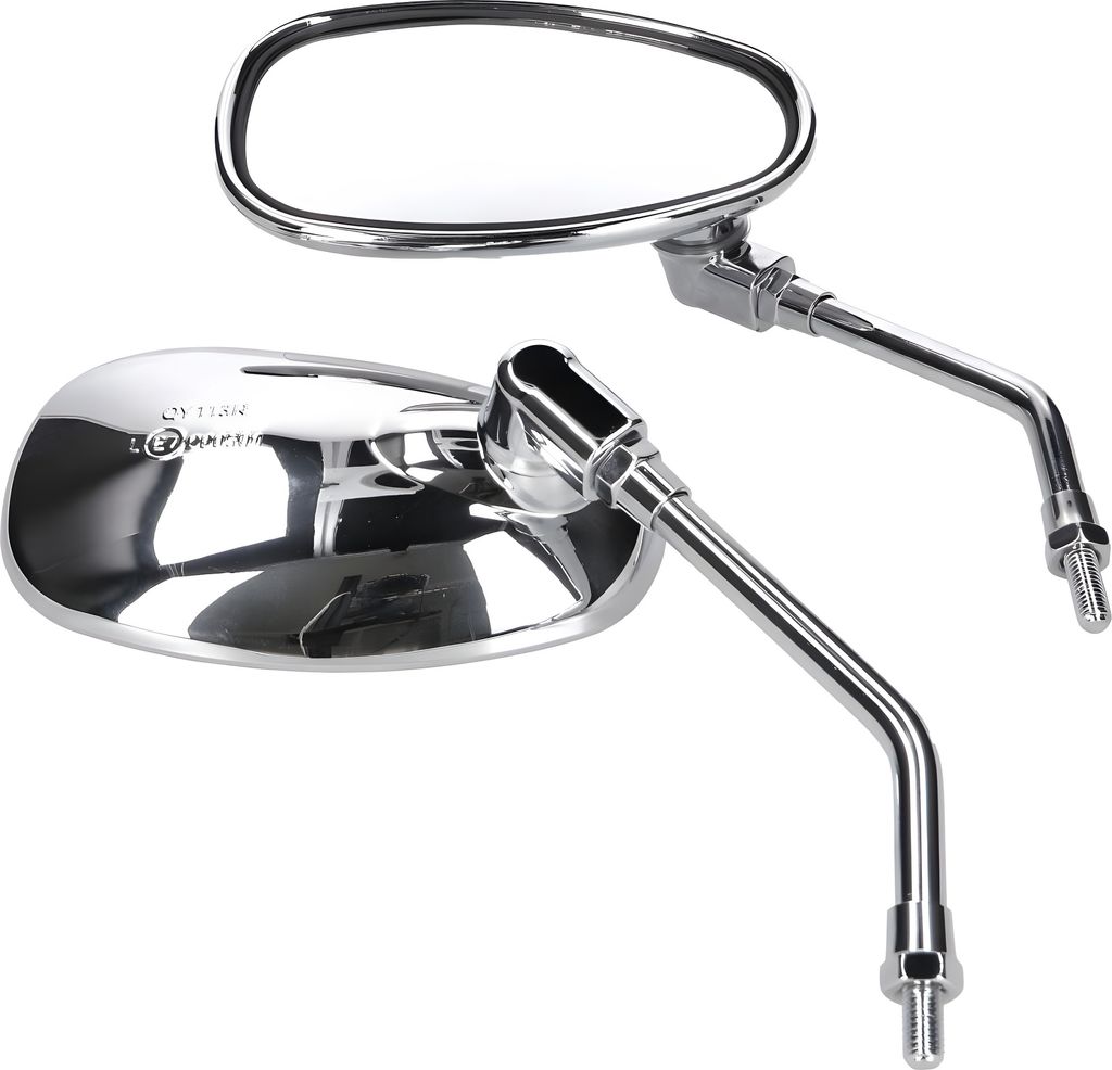 Set di specchietti M8 ovali cromati Immagine del prodotto 