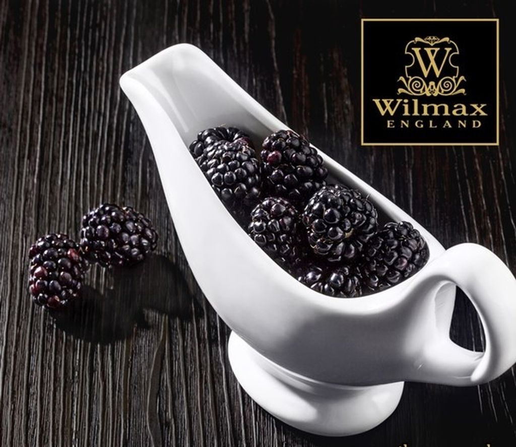 Wilmax Sauciere 75 ml Porzellan Weiß WL-996114/A Produktbild 