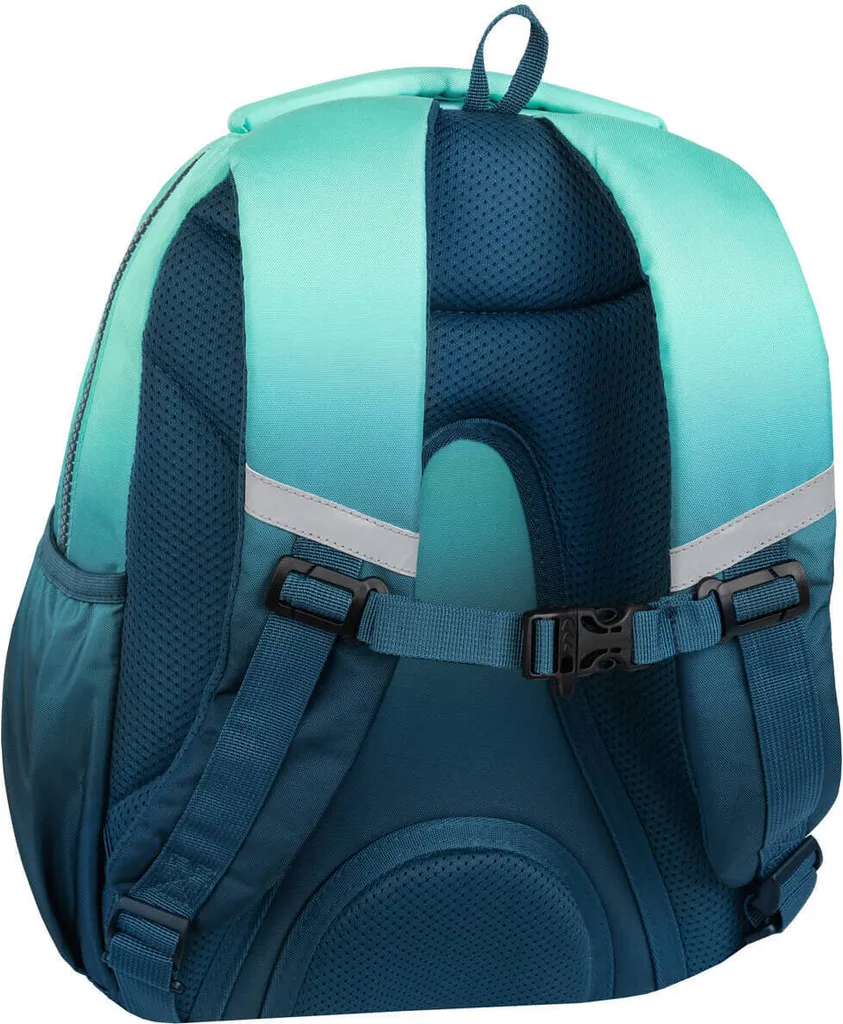 Sac à dos dégradé Coolpack Jerry Lagoon bleu résistant et imperméable - 4