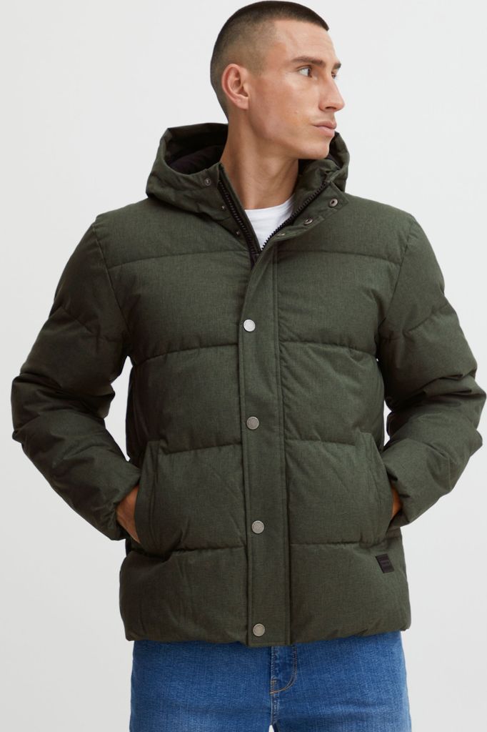 !Solid SDCollin Herren Winterjacke Herrenjacke jacke Outdoorjacke mit Kapuze und Steppungen Robuste Polyester-Qualität Regular Fit