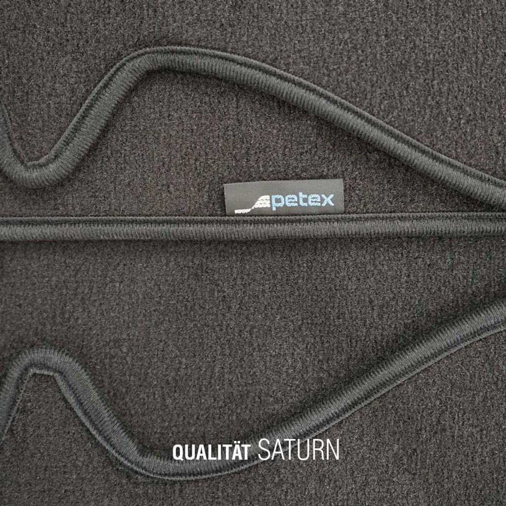 Petex Saturn Fußmatten Set für FORD Tourneo Custom V362 Bus (F3) Vorne+Hinten