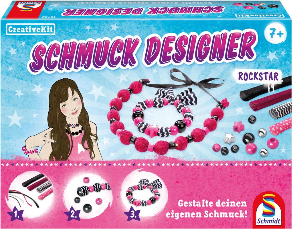 Schmidt Spiele Creative Kit Schmuck Designer Rockstar