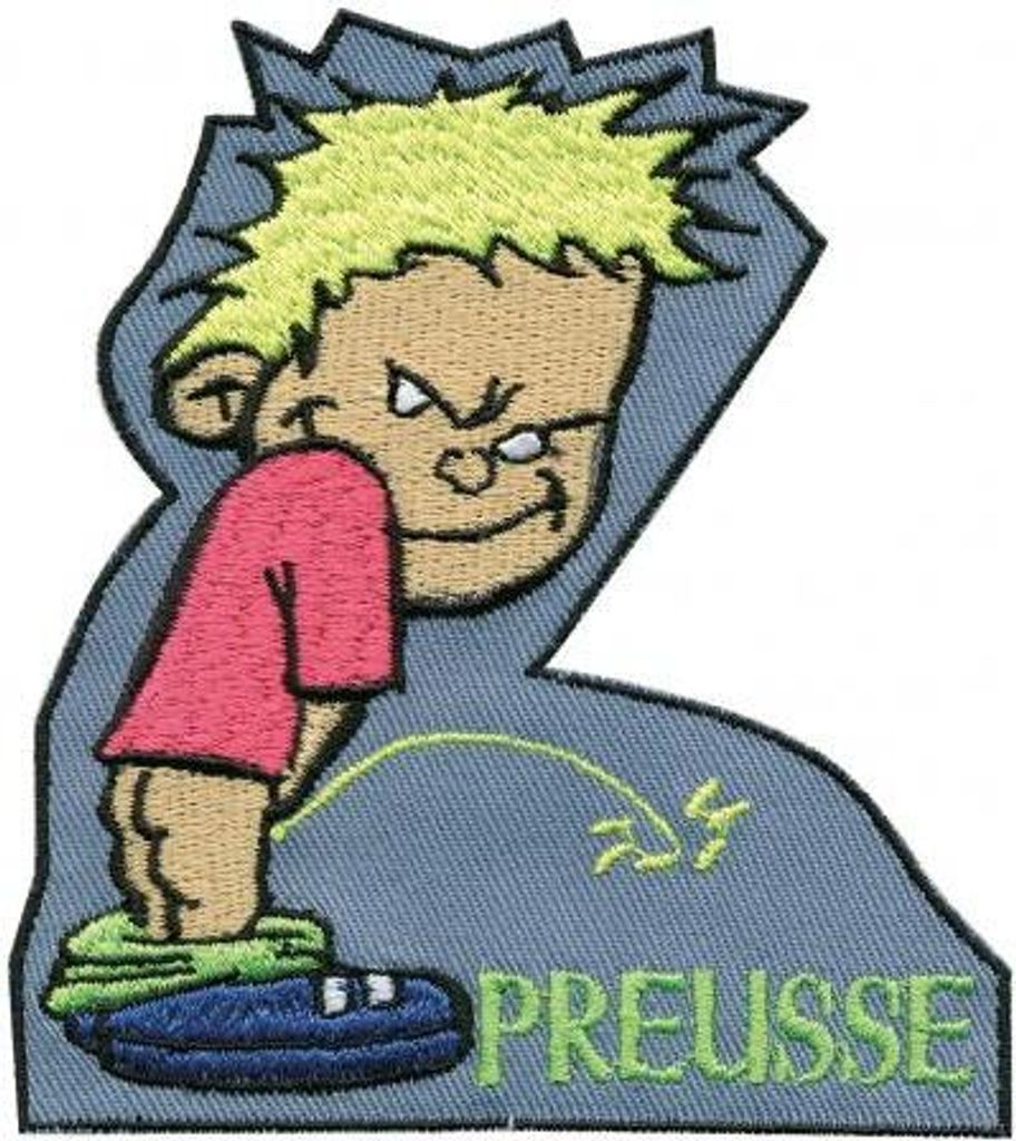 Aufnäher - Preusse - 00069 - Gr. ca. 8cm x 11cm