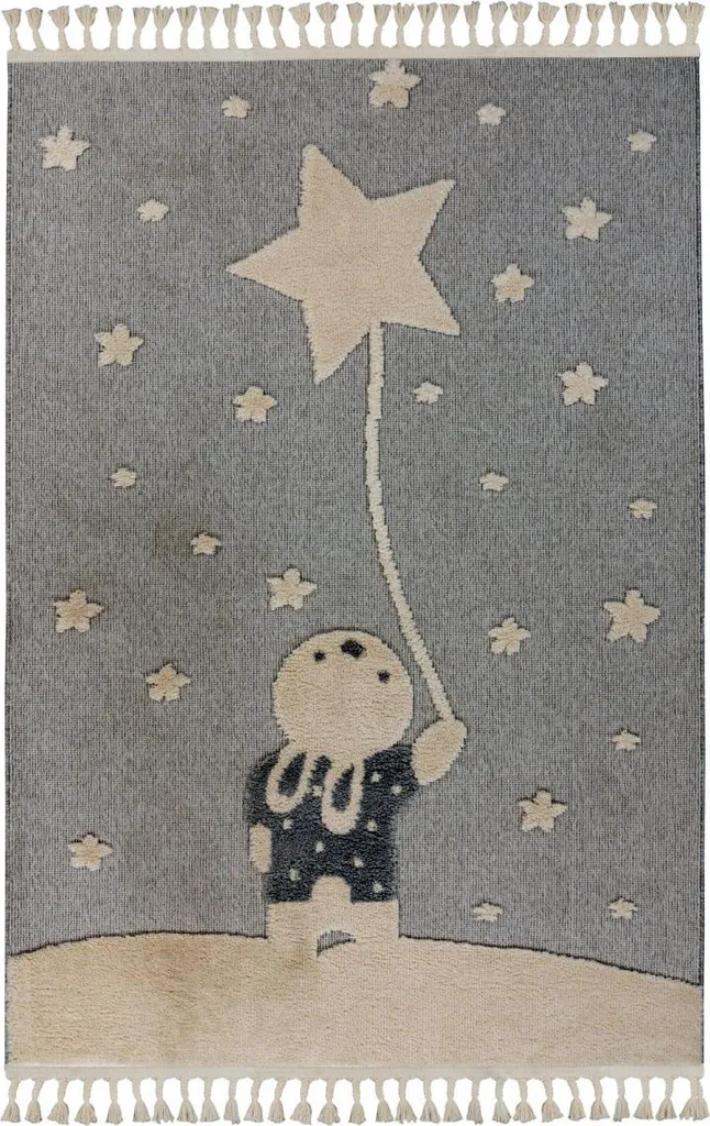 Tapis enfant 120 x 170 cm My Fano 393 Rast - Doux, Durable et Design