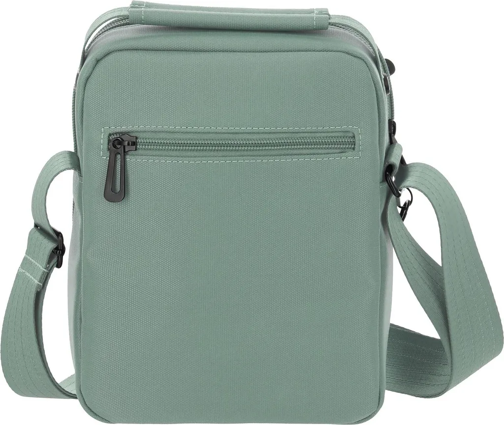 Travelite Workfloow Crossbody Bag Sage Menta - Nylon Riciclato 2L - 3
