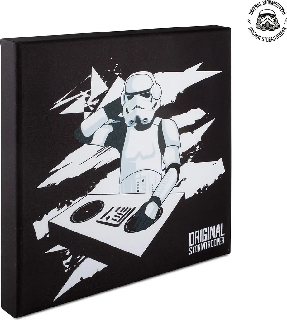 Cadre Sonore Bluetooth Stormtrooper avec Batterie Rechargeable Longue Durée