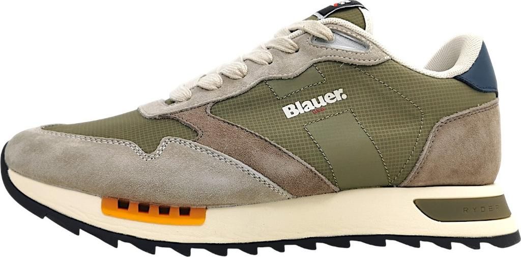 Blauer USA Ryder sportlicher Schnürer Beige in Gr. 44