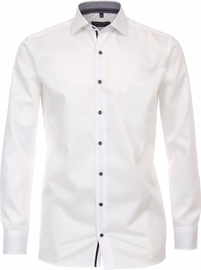 CASAMODA Herren Businesshemd Langarm Kent Modern-Fit Twill Produktbild 