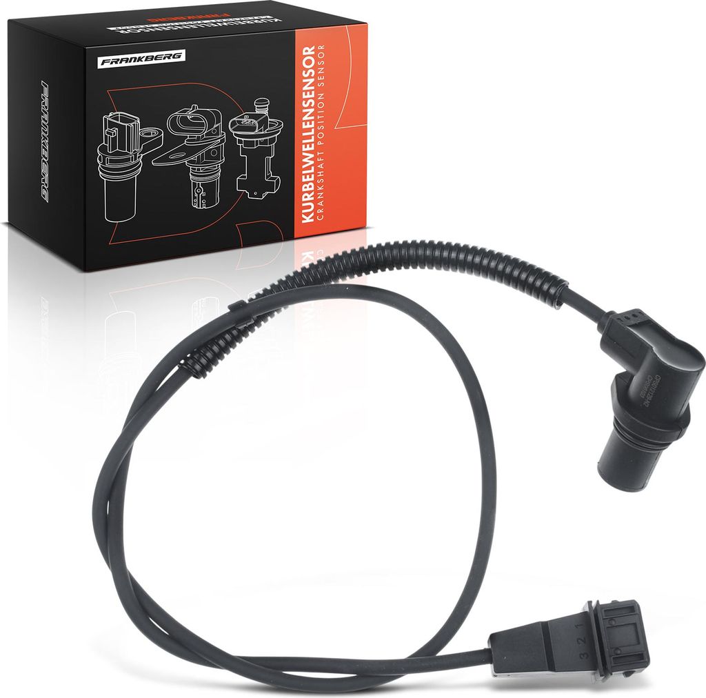 Frankberg 1x Kurbelwellensensor Impulsgeber für Opel Astra F Calibra A Omega B Vectra B 1.8L