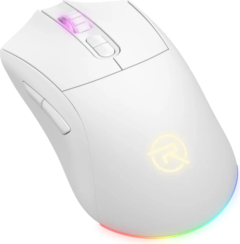 Souris Rapture COBRA blanc pour le gaming compétitif et le travail créatif Pro