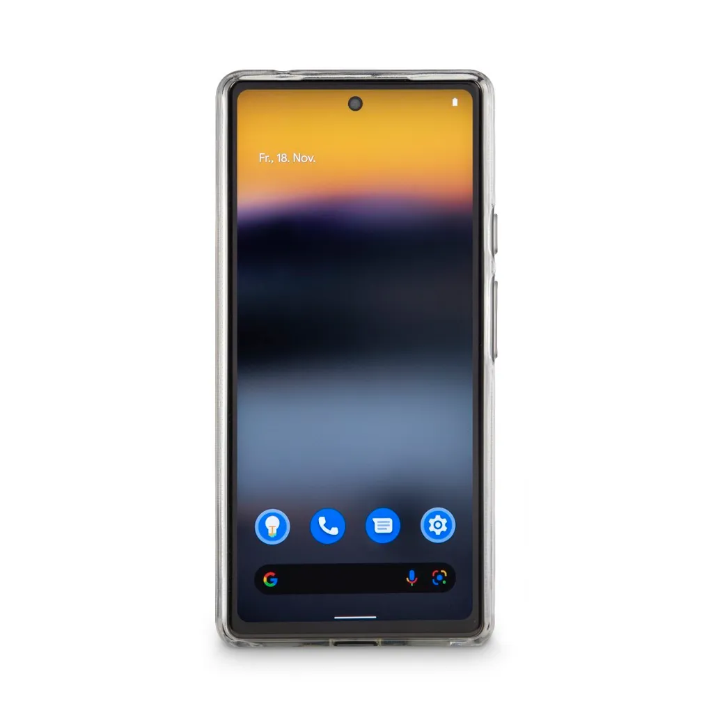 Hama Coque Anti-Choc et Anti-Rayures Transparente pour Smartphone 6,1"
