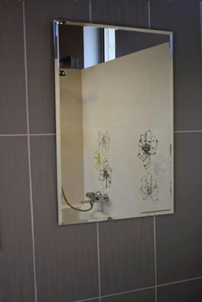 Zrcadlo do koupelny Crystal s fazetou 90 x 60 cm Obrázek produktu 2