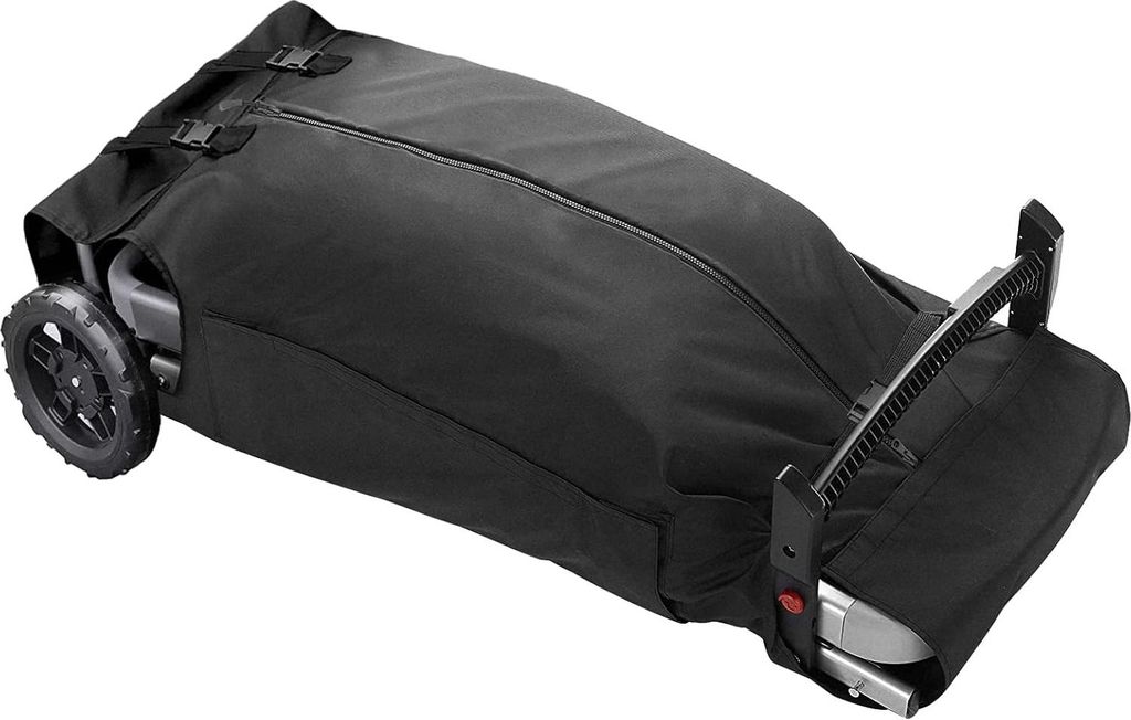 Gasgrill-Abdeckung für Weber Traveler LP Schwarz 9010053 - Schutzhülle Staubdicht Grillplane - Grillzubehör 115 x 65 x 24 cm