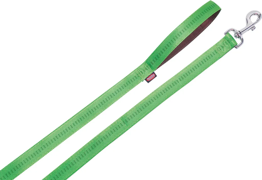Guinzaglio Nobby Soft Grip 120cm Verde/Marrone - Resistenza e Comfort