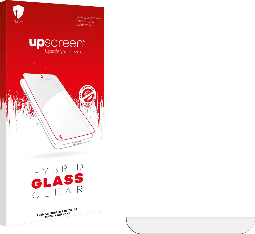 upscreen Schutzglas für Ninja Foodi MAX AG551EU T5 Schutzfolie Panzer Folie Glas Display Schutz klar
